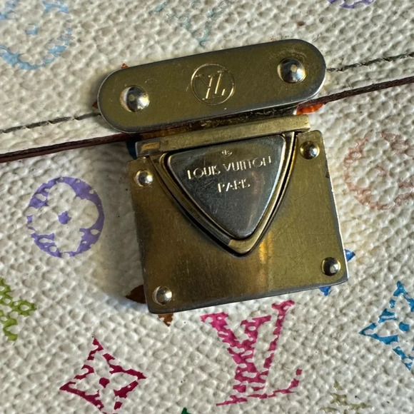 Louis Vuitton koala wallet converted to a Crossbody multicolor - Picture 7 of 14